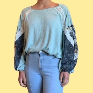 Free People Bohemian Logan Sleeve